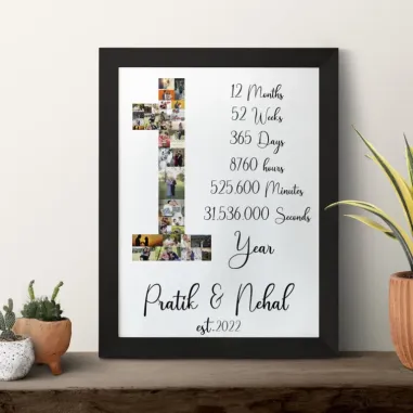 1st Anniversary Frame 1