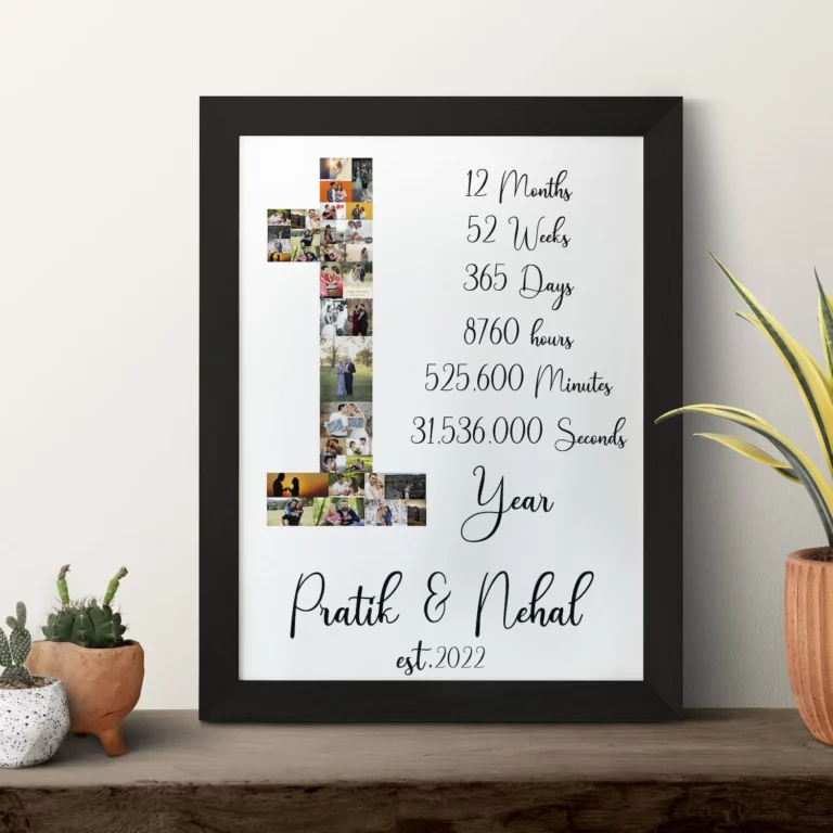 1st Anniversary Frame 1