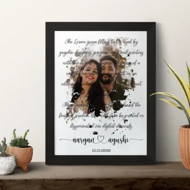 Personalized Song Frame