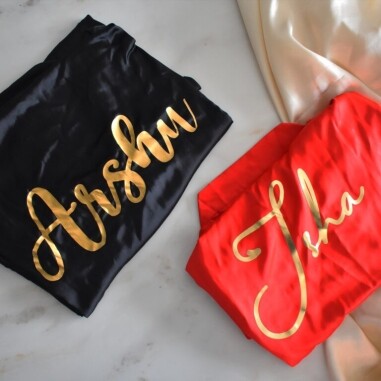 Personalized Satin Robe21 min
