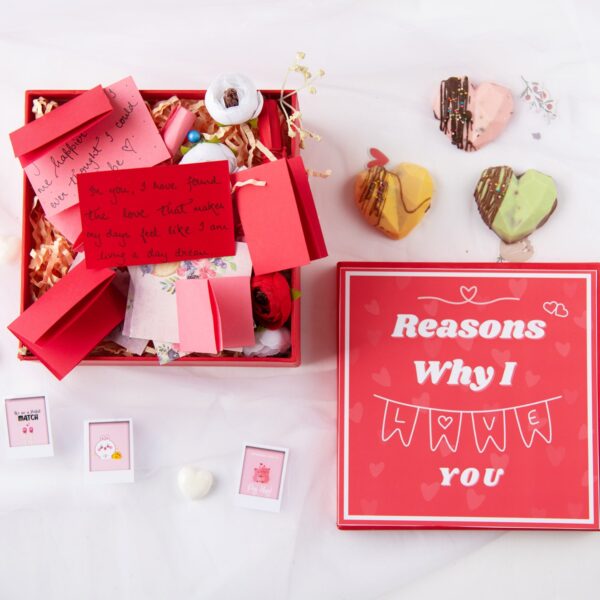 Handmade Reasons Why I Love You Box